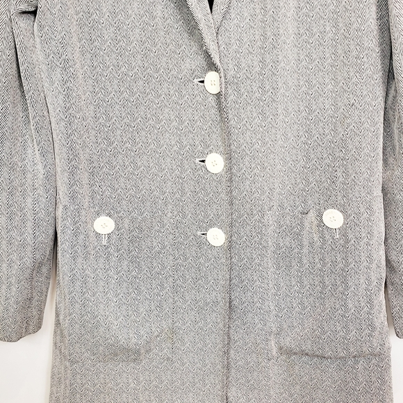 Yves Saint Laurent lightweight herringbone jacket - Picture 3 of 8